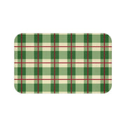 Festive Plaid Luxury Memory Foam Bath Mat - Très Elite
