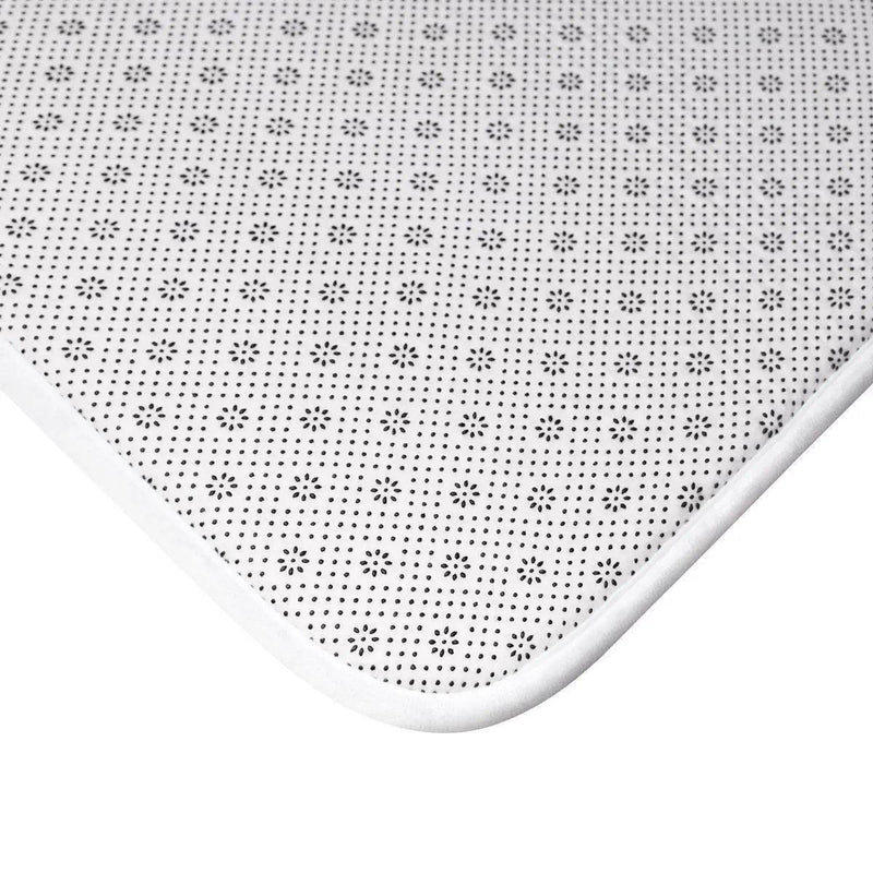 Festive Plaid Luxury Memory Foam Bath Mat - Très Elite