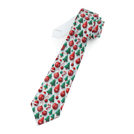 Festive Polyester Neck Tie for a Stylish Christmas Celebration