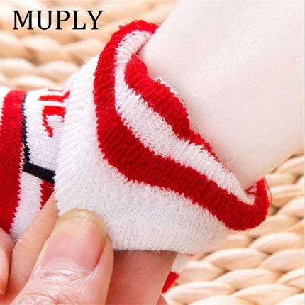 Festive & Snug: Holiday Cotton Socks for Babies - Très Elite