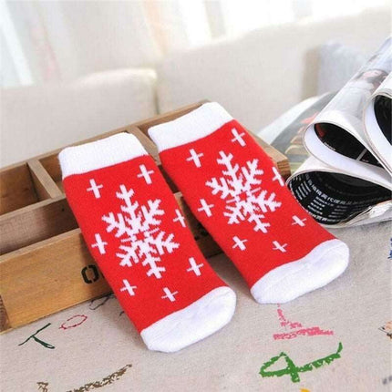 Festive & Snug: Holiday Cotton Socks for Babies - Très Elite