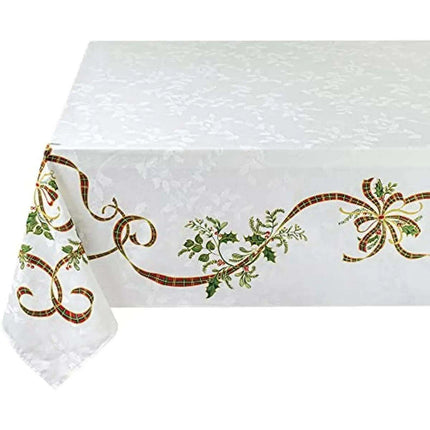 Festive Waterproof Polyester Christmas Lightweight Tablecloth for Holiday Partie - Très Elite