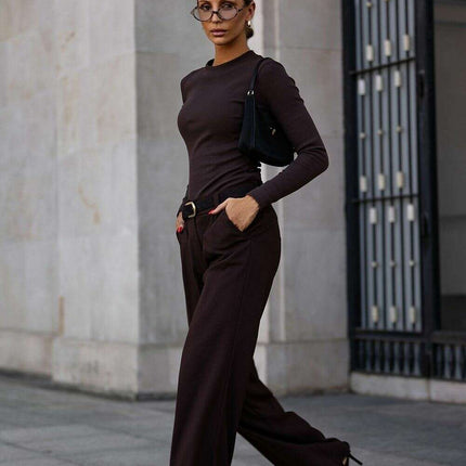 Fine Grey Trousers Model 205921 Classic Feminine Everyday