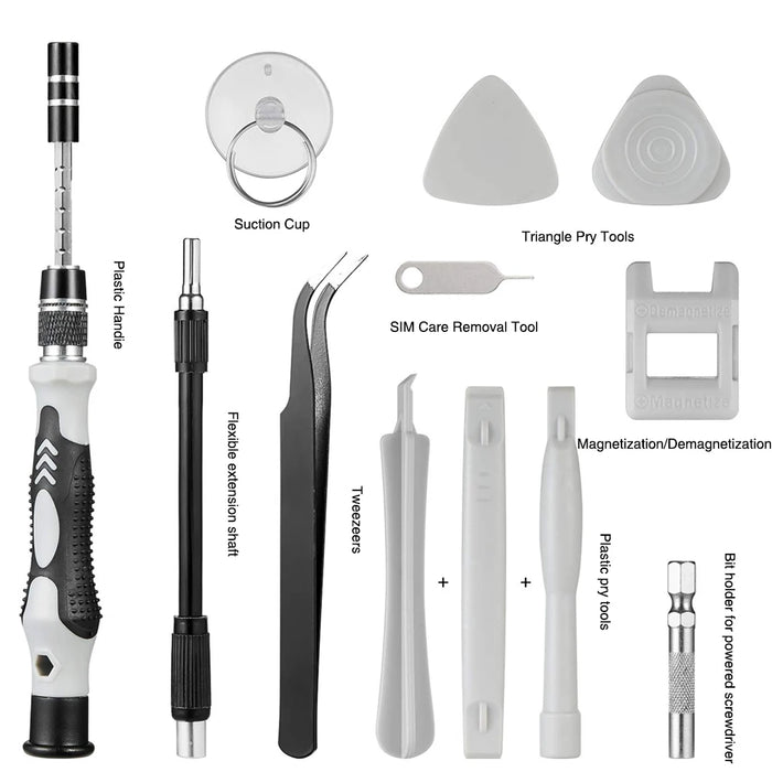 110-in-1 Precision Driver Set | Repair Tool Kit | Magnetic, Abrasion Resistant