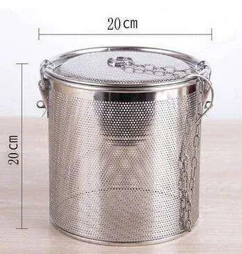 Flavor Infusion Made Easy: Stainless Steel Cooking Bag for Gourmet Meals - Très Elite
