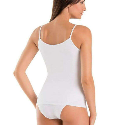 Flirty Cotton Teyli Tee - Women's Body-Shaping Top with Stylish Neckline Detail - Très Elite