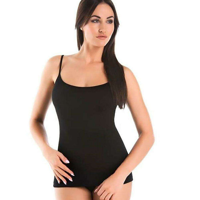 Flirty Cotton Teyli Tee - Women's Body-Shaping Top with Stylish Neckline Detail