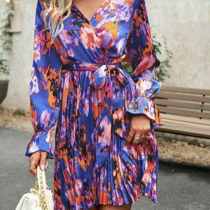 Floral Charm: Stretchy and Stylish Spring-Summer Dress - Très Elite