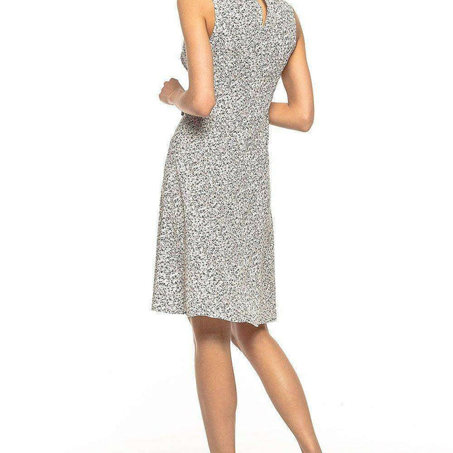 Floral Elegance Daydress with Customizable Bow Detail