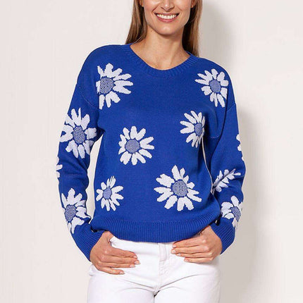 Floral Elegance Jumper