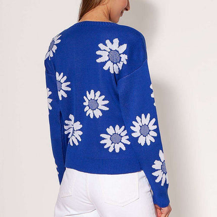 Floral Elegance Jumper - Très Elite