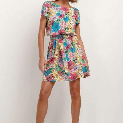 Floral Elegance Kimono Day Dress - Très Elite