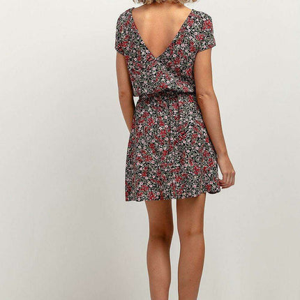 Floral Elegance Kimono Day Dress - Très Elite