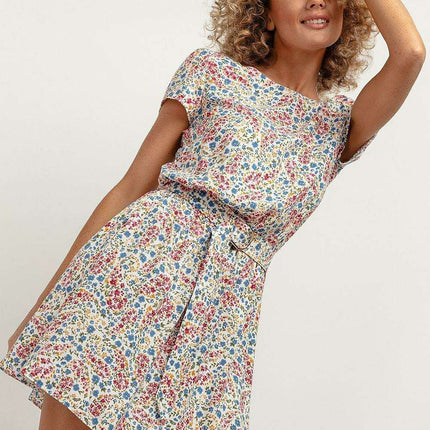 Floral Elegance Kimono Day Dress - Très Elite