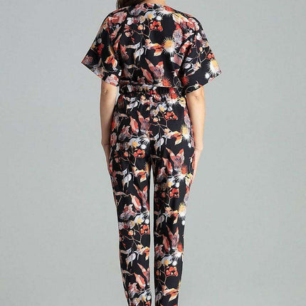 Floral Elegance Kimono Jumpsuit: A Stylish Statement Piece - Très Elite