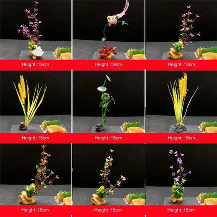 Floral Elegance Sashimi Garnish Set - Très Elite