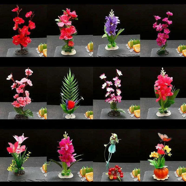Floral Elegance Sashimi Garnish Set - Très Elite