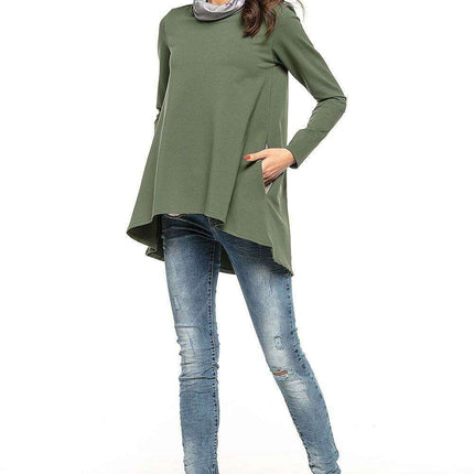 Floral Elegance Turtleneck Tunic - Très Elite