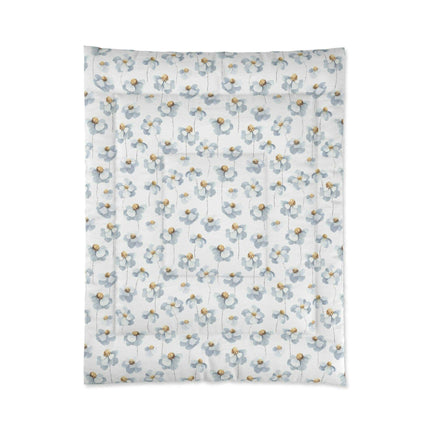 Floral Serenity Cozy Throw - Luxury Snuggle Blanket