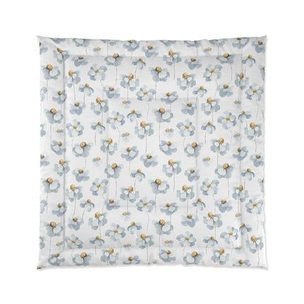 Floral Serenity Cozy Throw - Luxury Snuggle Blanket