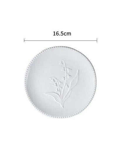 Lily Valley Luxe Porcelain Dining Plate Set