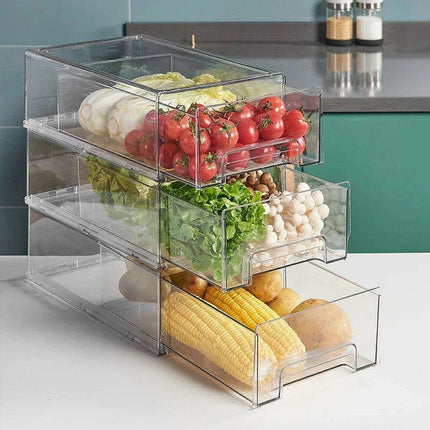 Fridge Organization Freshness Container - Ultimate Storage Solution for Neat Refrigeration..