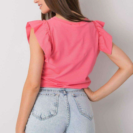 Frilled Sleeve Chic Blouse - Très Elite