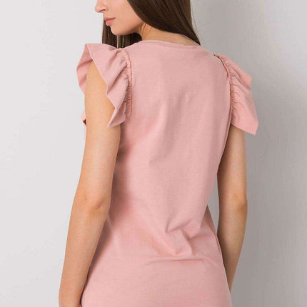 Frilled Sleeve Chic Blouse - Très Elite
