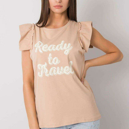 Frilled Sleeve Chic Blouse - Très Elite