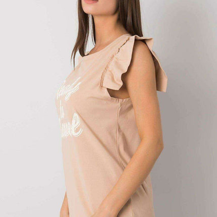 Frilled Sleeve Chic Blouse - Très Elite