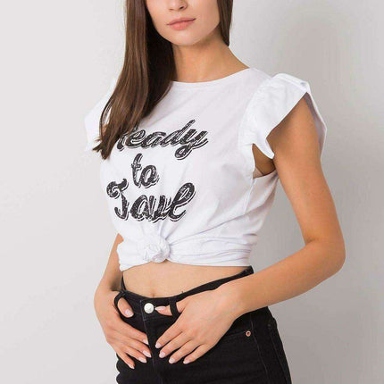 Frilled Sleeve Chic Blouse - Très Elite
