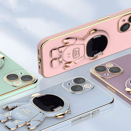Galactic Bear TPU Phone Case with Stand - Très Elite