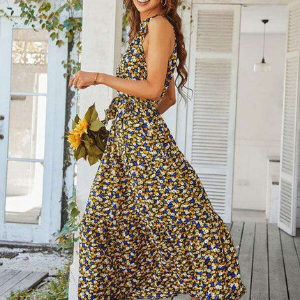 Garden Charm Swing Dress - Très Elite
