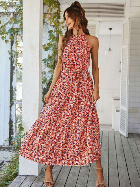 Garden Charm Swing Dress