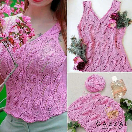 Gazzal Baby Cotton Ball Hand Knitting Yarn - 50g, 165m, Soft Cotton-Acrylic Blend for Creative Crochet & DIY Projects, Turkish Quality - Très Elite