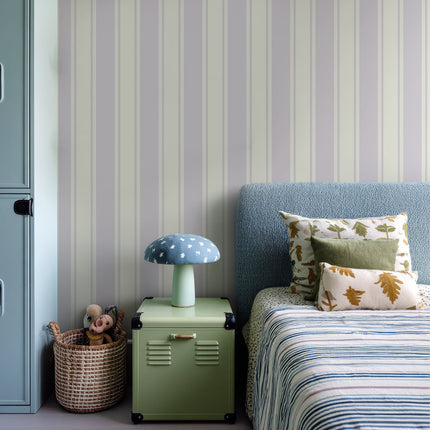 Wallcolors Tapeta Gentle Stripe Wallpaper - Elegant Design, Easy Appli