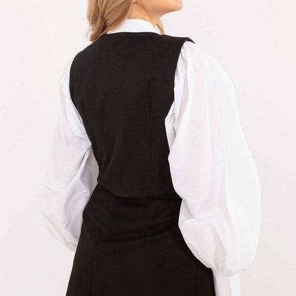 Gilet Model 204975 Womens Grey Polyester Vest Daily Wear - Très Elite