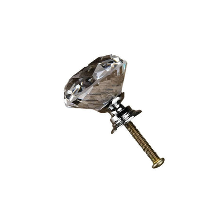 Glamorous Rainbow Crystal Glass Cabinet Knobs for Elegant Home Styling - Très Elite