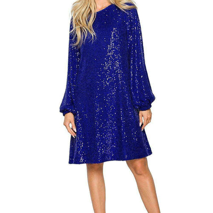 Glamorous Reversible Sequin Evening Dress - Très Elite