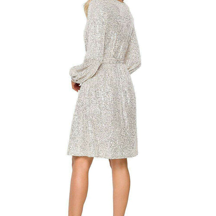 Glamorous Reversible Sequin Evening Dress - Très Elite