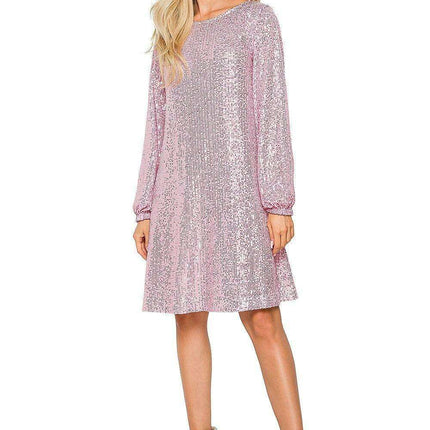 Glamorous Reversible Sequin Evening Dress - Très Elite