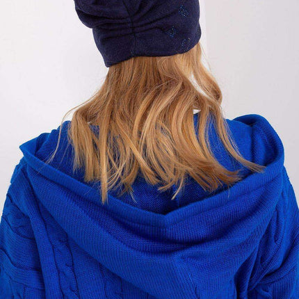 Glamorous Rhinestone-Embellished Cashmere Winter Beanie Hat - Très Elite