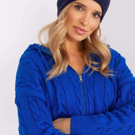 Glamorous Rhinestone-Embellished Cashmere Winter Beanie Hat - Très Elite