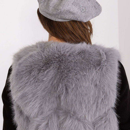 Glamorous Rhinestone-Embellished Knit Beret - Très Elite