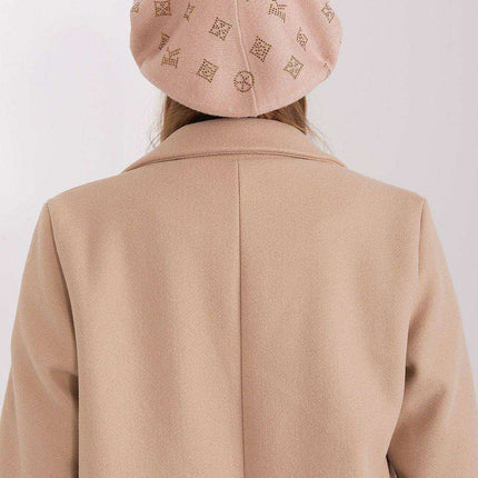 Glamorous Rhinestone-Embellished Knit Beret - Très Elite