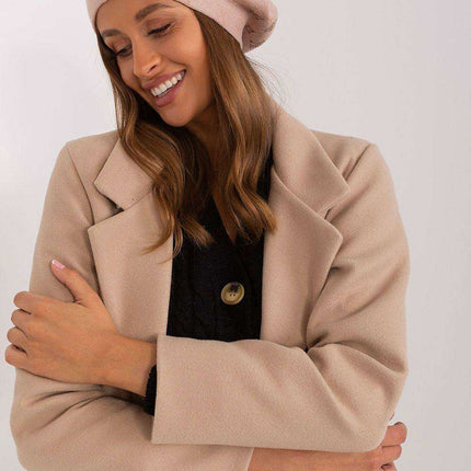 Glamorous Rhinestone-Embellished Knit Beret - Très Elite