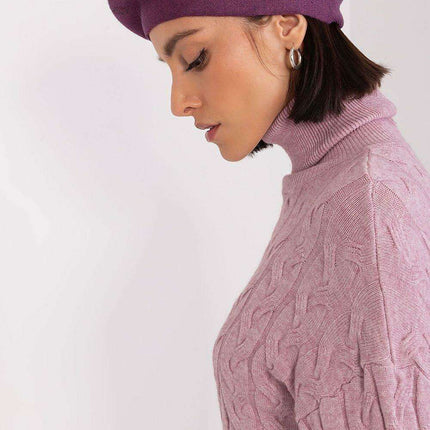 Glamorous Rhinestone-Embellished Knit Beret - Très Elite