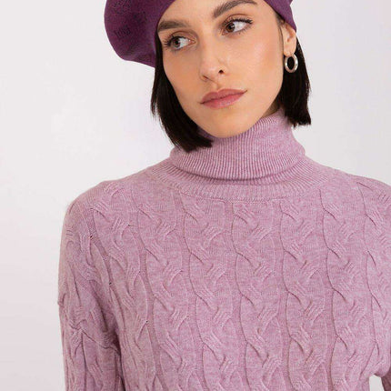 Glamorous Rhinestone-Embellished Knit Beret - Très Elite
