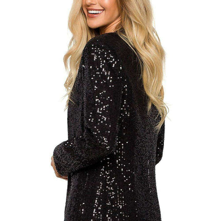 Glamorous Sequin-Embellished Evening Jacket - Très Elite