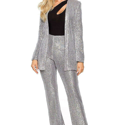 Glamorous Sequin-Embellished Evening Jacket - Très Elite
